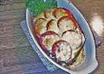 &Uuml;berbackener Fleischk&auml;se