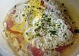 Schafsk&auml;se mit Tomate &uuml;berbacken