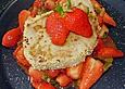 Thunfischsteak mit pikanten Gew&uuml;rz - Erdbeeren