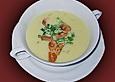 Knoblauchsuppe mit Knoblauchchips