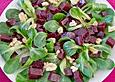 Feldsalat mit Roter Bete