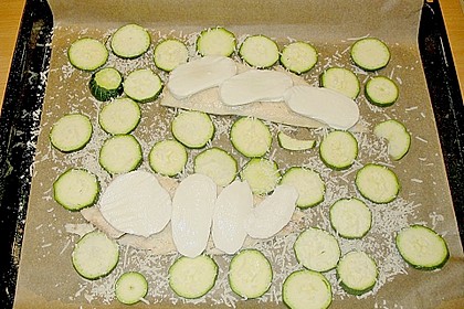 Gratinierte Forelle mit Mozzarella 2
