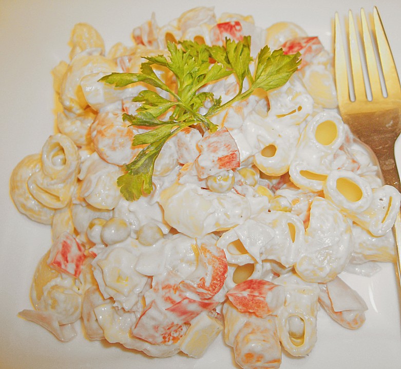 Nudelsalat mit Schinken und Käse (Rezept mit Bild) | Chefkoch.de