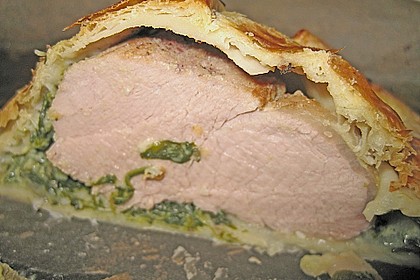 Schweinefilet im Blätterteig 4