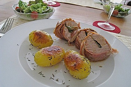Gefüllte Schweinefilets mit Parmaschinken 21