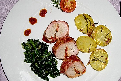 Gefüllte Schweinefilets mit Parmaschinken 14