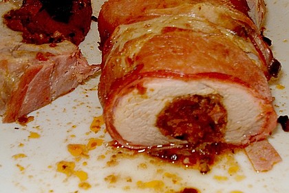 Gefüllte Schweinefilets mit Parmaschinken 71