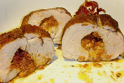 Gefüllte Schweinefilets mit Parmaschinken 50