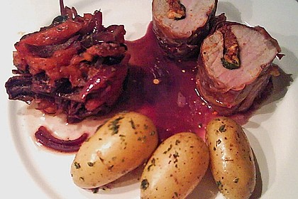 Gefüllte Schweinefilets mit Parmaschinken 27