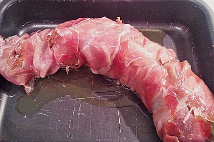 Gefüllte Schweinefilets mit Parmaschinken 75