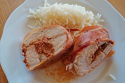 Gefüllte Schweinefilets mit Parmaschinken 35