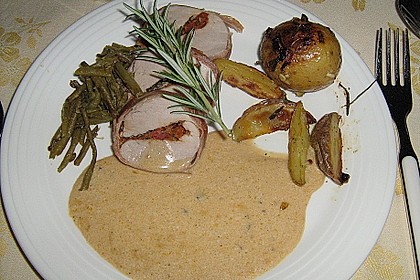 Gefüllte Schweinefilets mit Parmaschinken 19