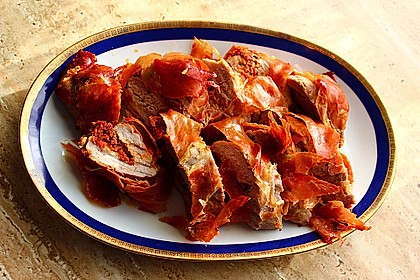 Gefüllte Schweinefilets mit Parmaschinken 49
