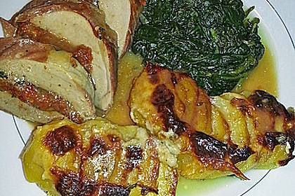 Gefüllte Schweinefilets mit Parmaschinken 11