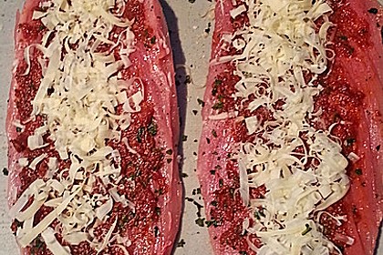 Gefüllte Schweinefilets mit Parmaschinken 76
