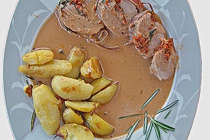 Gefüllte Schweinefilets mit Parmaschinken 33