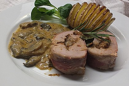 Gefüllte Schweinefilets mit Parmaschinken 1