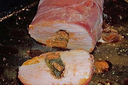 Gefüllte Schweinefilets mit Parmaschinken 48
