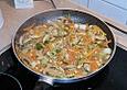 Chinesische Nudelpfanne