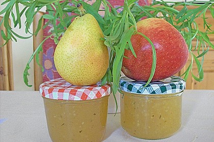 Apfel - Birnen - Marmelade
