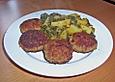 Gr&uuml;nkohl mit Mettb&auml;llchen