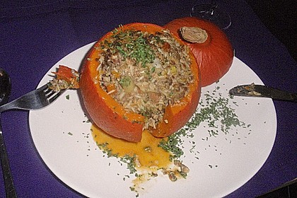 Gefüllter Kürbis 4