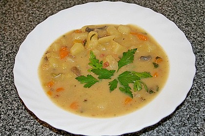 Böhmische Kartoffelsuppe 2