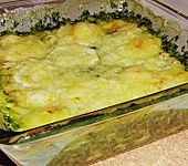 Pastinaken - Spinat - Gratin (Bild)