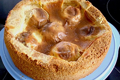 Bratapfelkuchen mit ganzen &Auml;pfeln 19