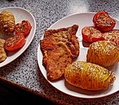 Panierte Kalbsschnitzel (Bild)