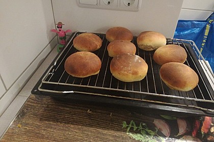 Brötchen für Hamburger 3