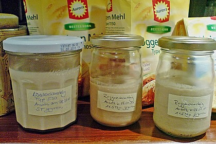 Sauerteig ansetzen 1