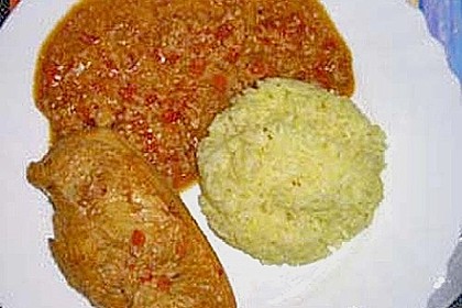 Hähnchen mit Reis 84