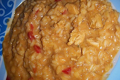 Hähnchen mit Reis 83