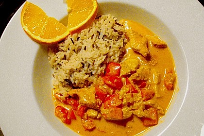 Hähnchen mit Reis 61