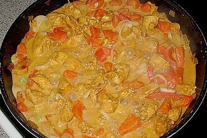 Hähnchen mit Reis 70