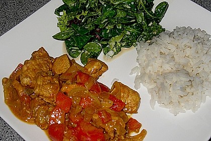 Hähnchen mit Reis 8