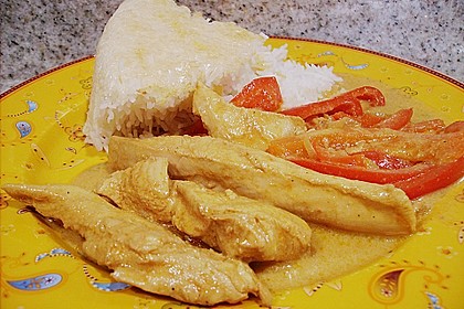 Hähnchen mit Reis 50