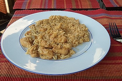 Hähnchen mit Reis 38