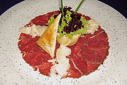 Carpaccio vom Rind 1