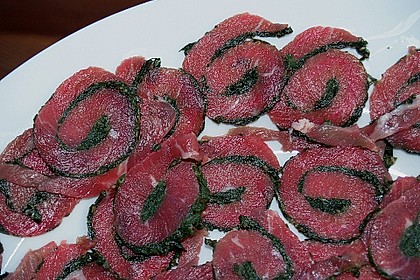 Carpaccio vom Rind 3