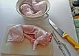 Hase in Rotwein