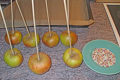 Schokoladenapfel selbst gemacht