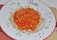 Tofu - Bolognese  mit  Spaghetti