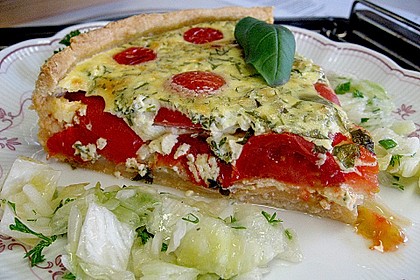 Tomaten - Quiche
