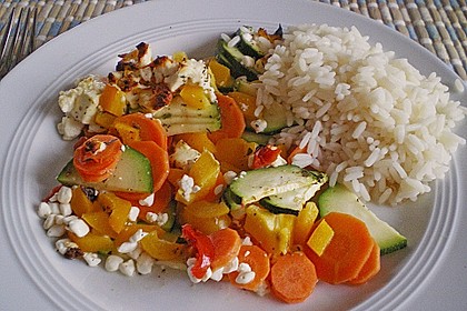 Bunter Gartengratin 2