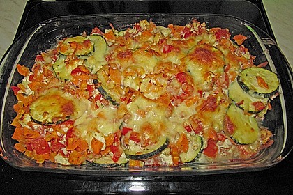 Bunter Gartengratin 6