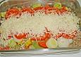 Hack - Gem&uuml;se mit K&auml;se &uuml;berbacken