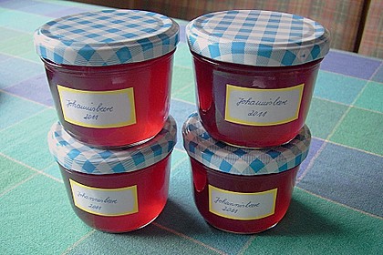 Rotes Johannisbeergelee - pur 1