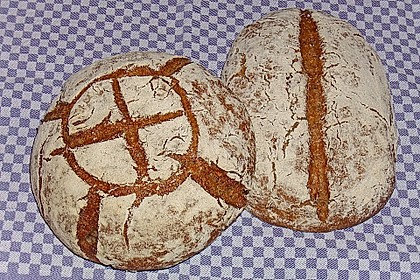 Burgis Walnussbrot mit Sauerteig 58